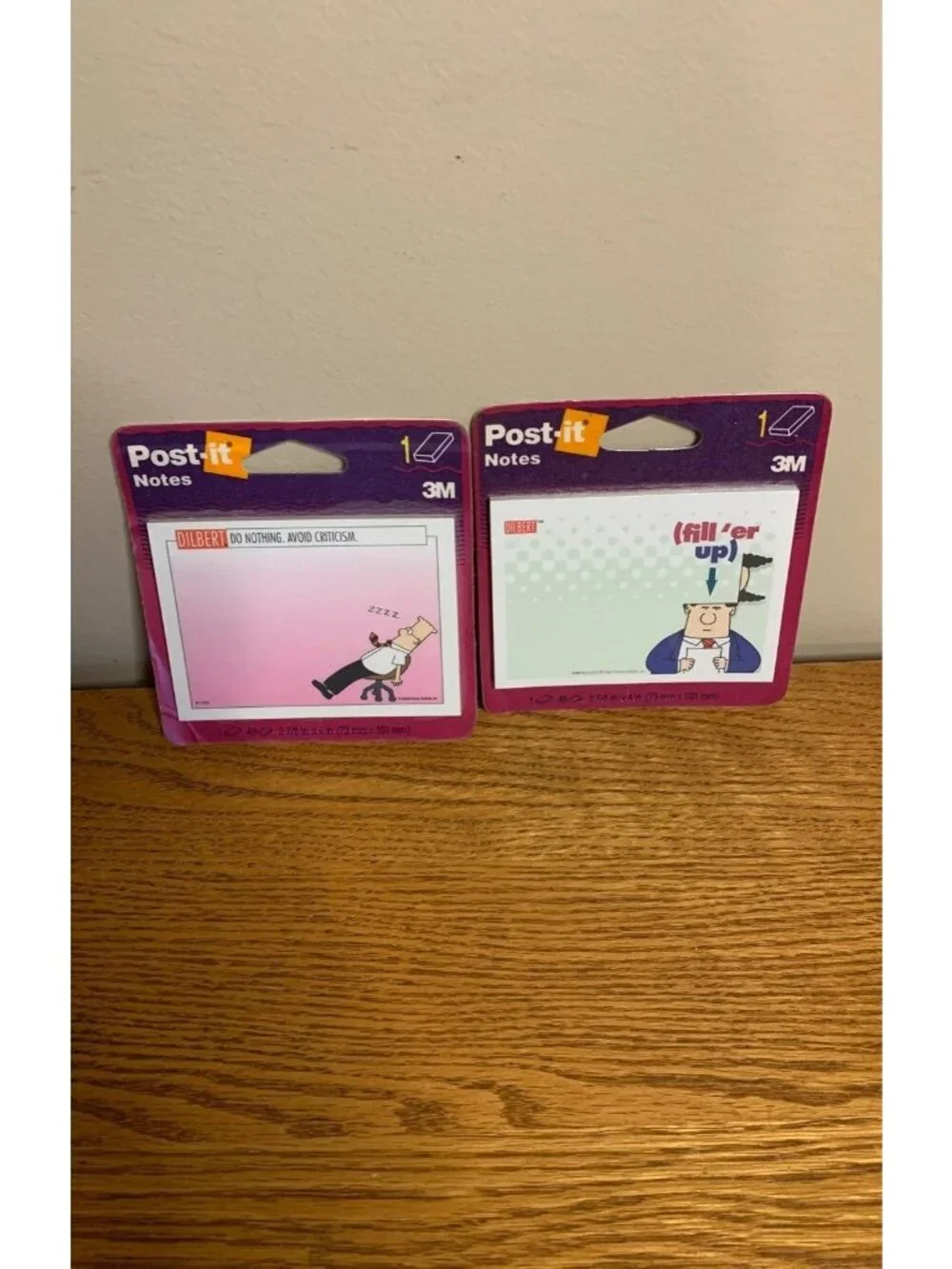 Vintage Dilbert postit notes new sealed post-it paper
